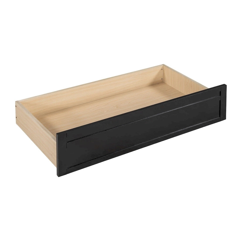 Twin Daybed with Storage Drawers & Shelf