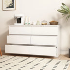 Commode 6 tiroirs | Commode moderne minimaliste