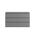 Commode 6 tiroirs | Commode moderne minimaliste