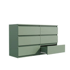 Commode 6 tiroirs | Commode moderne minimaliste