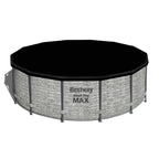 Piscine hors sol ronde Bestway Steel Pro MAX avec pompe et bâche