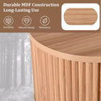 Table basse relevable de 120 cm, table centrale ovale en bois avec rangement caché, table basse moderne pour salon, chambre, bureau