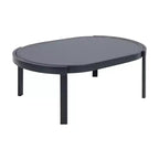 ModernLuxe Ensemble de canapé d'extérieur 4/5 pièces Meubles de conversation pour terrasse Groupe de sièges avec table basse, coussins résistant aux intempéries et cadre résistant à la rouille
