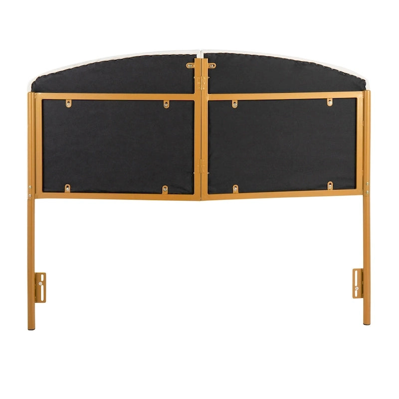 Silver Orchid Ralston Queen Upholstered Headboard
