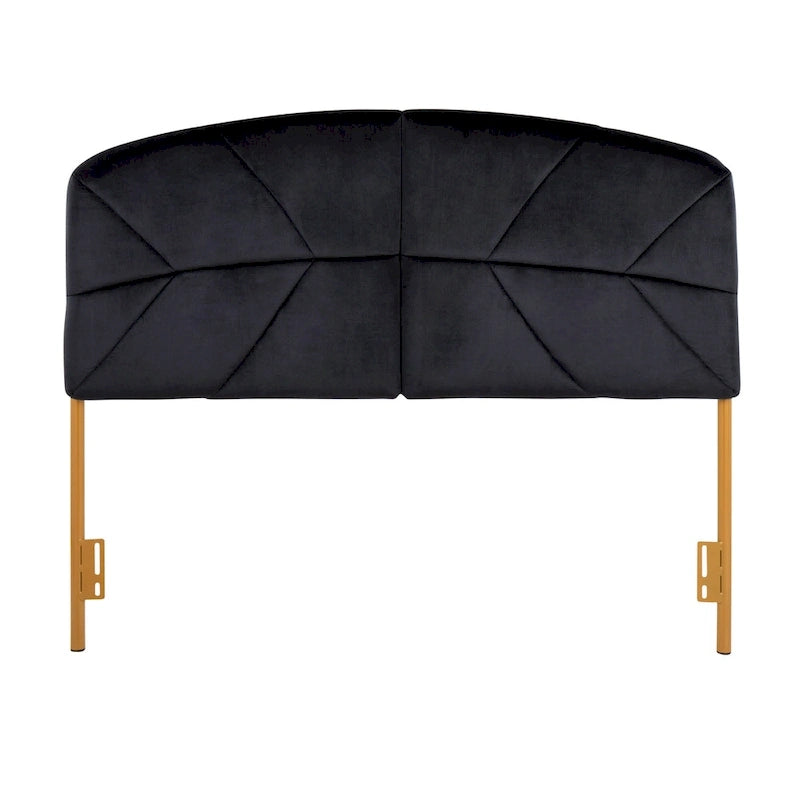 Silver Orchid Ralston Queen Upholstered Headboard