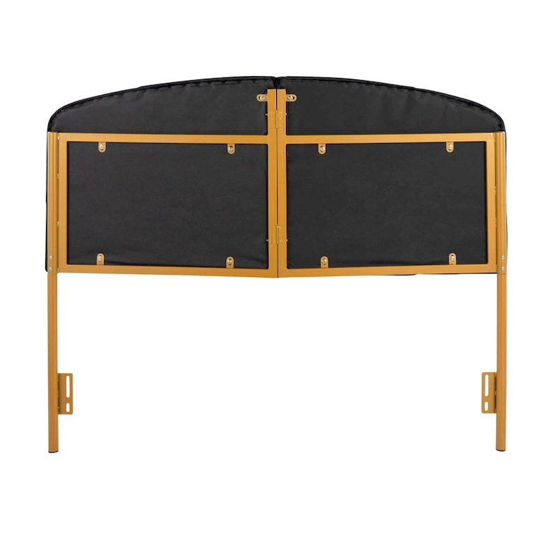Silver Orchid Ralston Queen Upholstered Headboard