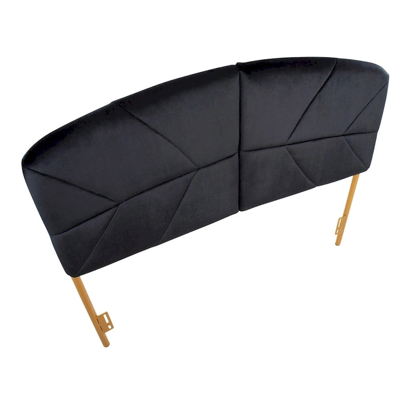 Silver Orchid Ralston Queen Upholstered Headboard