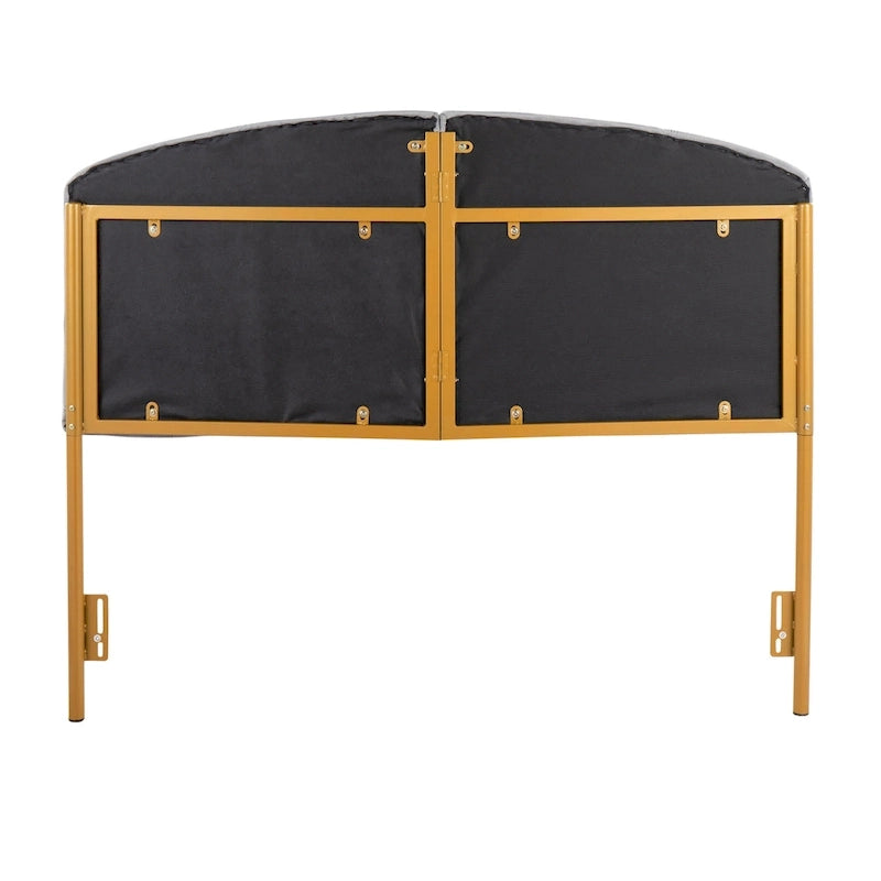 Silver Orchid Ralston Queen Upholstered Headboard