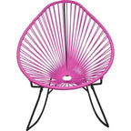 Fauteuil à bascule en corde vinyle