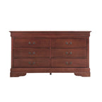 Commode classique Louis-Philippe à 6 tiroirs | 10 coloris