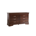 Commode classique Louis-Philippe à 6 tiroirs | 10 coloris