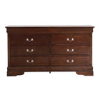 Commode classique Louis-Philippe à 6 tiroirs | 10 coloris