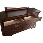 Commode classique Louis-Philippe à 6 tiroirs | 10 coloris