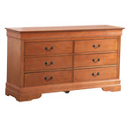 Commode classique Louis-Philippe à 6 tiroirs | 10 coloris