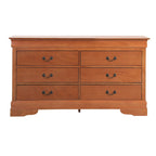 Commode classique Louis-Philippe à 6 tiroirs | 10 coloris