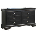 Commode classique Louis-Philippe à 6 tiroirs | 10 coloris