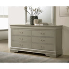 Commode classique Louis-Philippe à 6 tiroirs | 10 coloris