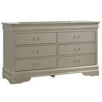Commode classique Louis-Philippe à 6 tiroirs | 10 coloris