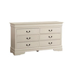 Commode classique Louis-Philippe à 6 tiroirs | 10 coloris