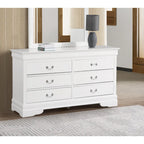 Commode classique Louis-Philippe à 6 tiroirs | 10 coloris