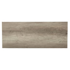 Banc en bois et grès