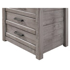 Table de chevet 3 tiroirs en pin massif