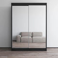 Copper Grove Parasol Modern Glossy Mirrored 2-door Wardrobe Armoire