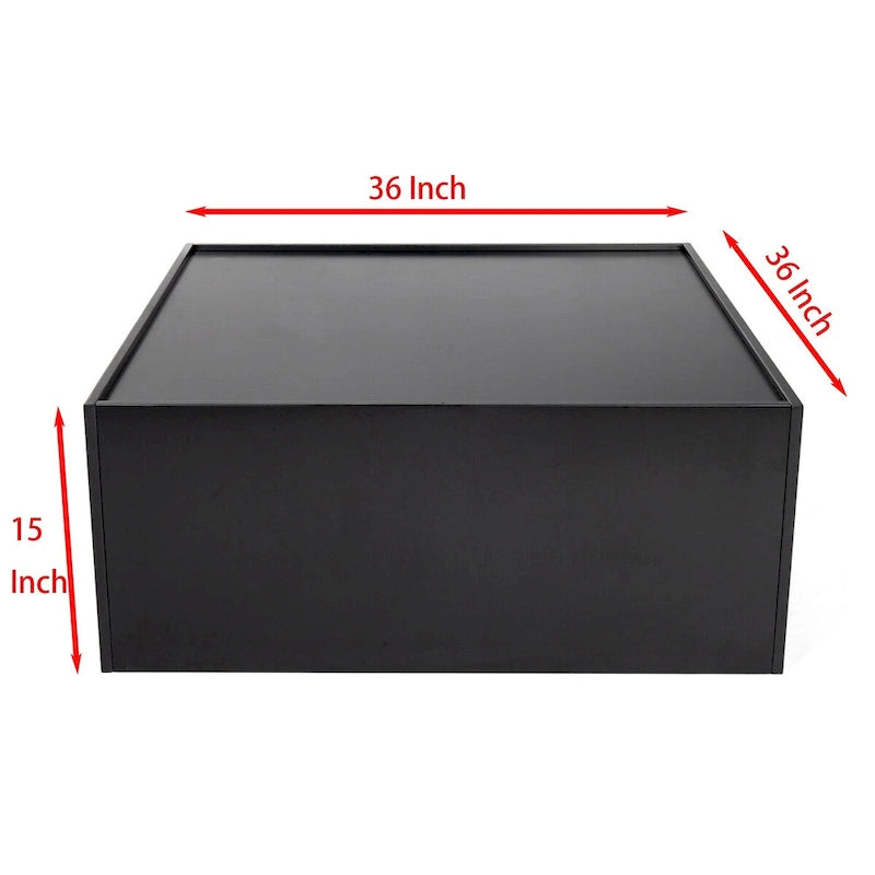 Multifunctional 4-Tier White Book Shelf & Coffee Table, Creative Furniture Floor Bookshelf, Minimalist Organizer Storage Shelves