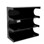 Étagère à 4 niveaux et table basse 2-en-1