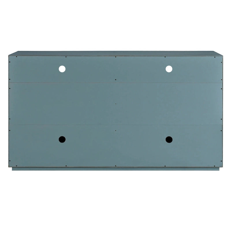 4-Door Retro Sideboard with Adjustable Shelves