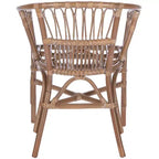 Fauteuil d'appoint en rotin Adriana - ACH6505 - Lot de 2 - Safavieh