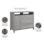 Meuble télé haut Somerset avec rangement par Bush Furniture