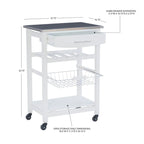 Desserte de cuisine mobile compacte Jake