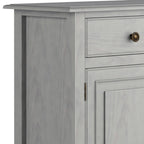 WYNDENHALL Hampshire Armoire de rangement traditionnelle en bois massif de 40 po de largeur pour entrée - 40 larg. x 15 prof. x 36 haut.