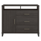 Meuble télé haut Somerset avec rangement par Bush Furniture