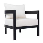 ModernLuxe Ensemble de canapé d'extérieur 4/5 pièces Meubles de conversation pour terrasse Groupe de sièges avec table basse, coussins résistant aux intempéries et cadre résistant à la rouille