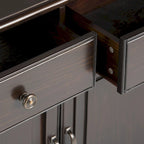 WYNDENHALL Hampshire Armoire de rangement traditionnelle en bois massif de 40 po de largeur pour entrée - 40 larg. x 15 prof. x 36 haut.